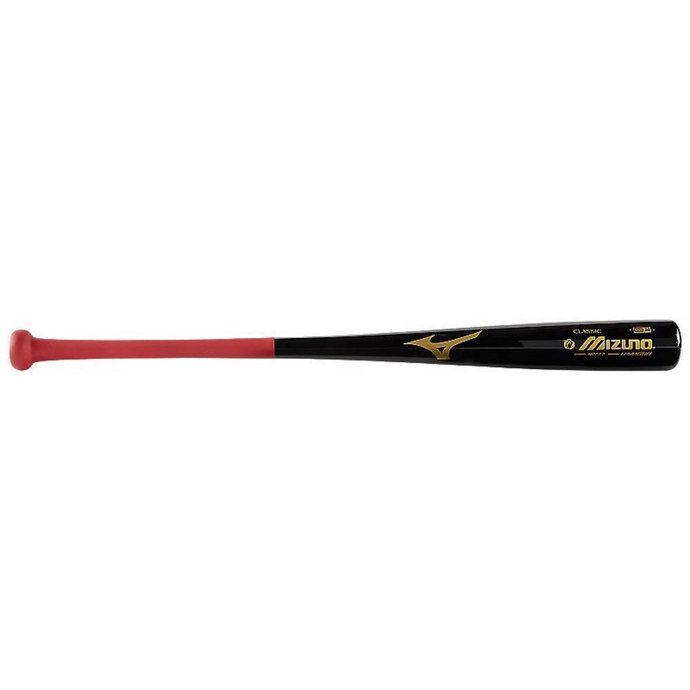 Mens Mizuno MZB 62 Bamboo Classic Wood Baseball Bat Black/Pink Philippines (YLRBXE319)